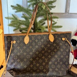 Louis Vuitton Classic Brown Monogram Tote